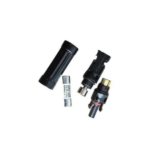 Conector MC4-10 cu siguranta fuzabila 30A, 1500V dc