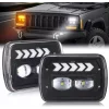 Far F.TIP 11-OFF ROAD: 7&quot;/45W / 5X7 (inch)/12V-24V/2700LM/ IP 67 Rezistent la apa, Semnalizare Dinamica