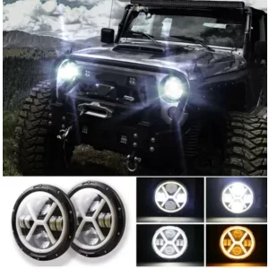 F.TYP 3-OFF ROAD fényszóró: 7&amp;quot;/65W / 12V-24V/30.000LM/ IP 67 Vízálló