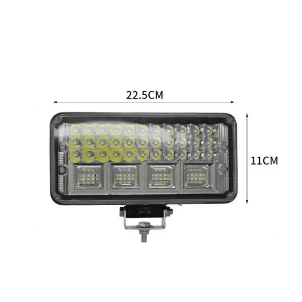 Proiector LED P.TIP 19-OFF ROAD: 9&quot;(228mm)/171W /12V-24V/6.000 LM/ IP 68 Rezistent la apa