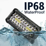 Proiector LED P.TIP 25-OFF ROAD: 7&quot;/120W /12V-24V/10.000 LM/ IP 68 Rezistent la apa