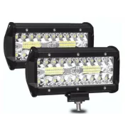 Proiector LED P.TIP 25-OFF ROAD: 7&quot;/120W /12V-24V/10.000 LM/ IP 68 Rezistent la apa