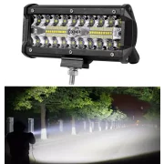 Proiector LED P.TIP 25-OFF ROAD: 7&quot;/120W /12V-24V/10.000 LM/ IP 68 Rezistent la apa