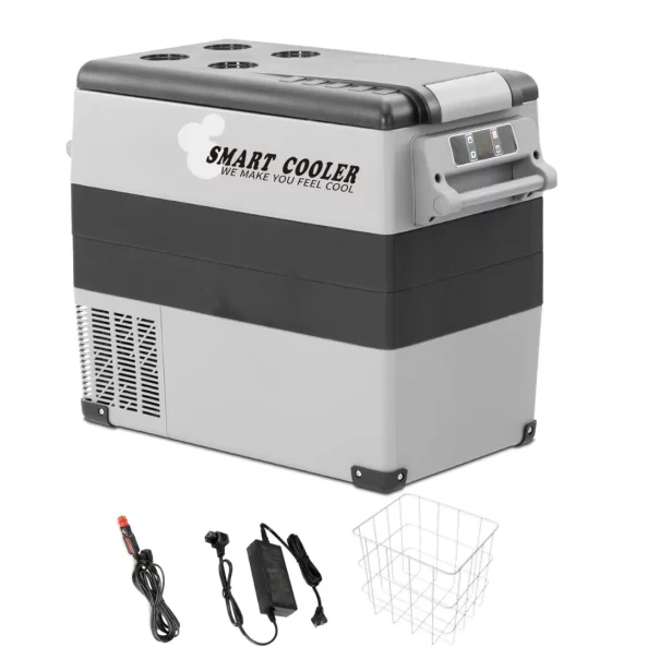 Frigider auto cu compresor smart cooler CF55 , 12/24V, cu display LCD si bluetooth