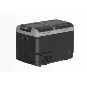 Frigider auto cu compresor smart cooler, cu bluetooth, zona dubla de racire, capacitate 60L, baterie inclusa, taxa verde inclusa