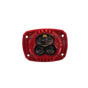 LED projektor P.TIP 42 piros-OFF ROAD: 4&amp;quot;/30W /12V-24V/ IP 67 Vízálló