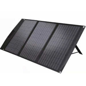 Panou solar portabil 100W, pliabil in 3 bucati, IP65 cu alimentare directă pentru frigidere auto, flexibil, pentru cabane, rulote, cort, camping