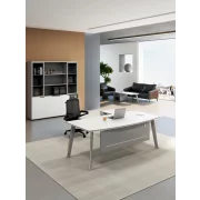 Masă birou cu dulap lateral ,design modern și elegant ,calitate premium , dimensiuni 1600*1400*750