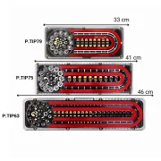 Lampa stop P.TIP75-OFF ROAD:41 cm /12V-24V /IP 67 Rezistent la apa