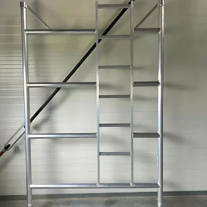 Picior schela din aluminiu cu scara 2*1.35m