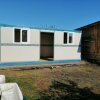 Container Pliabil gri antracit- geam temopan / ușă laterală 5800 x 2500 x 2450 (L x l x H mm)